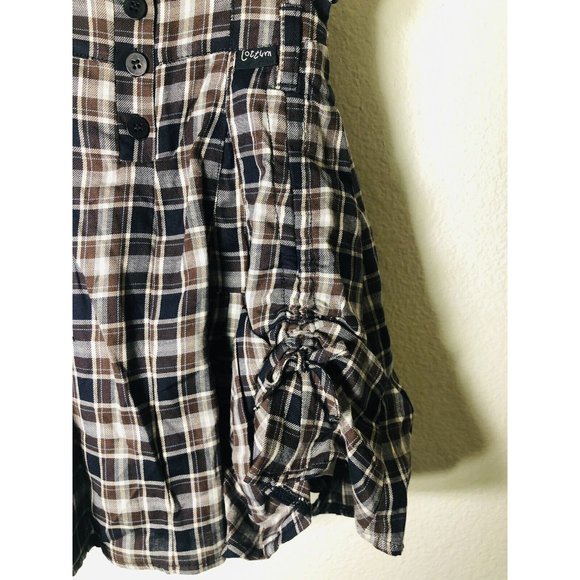 Jottum NWT  18 M Koroza Shift w Bolo Retail $232 Detailed Fall Plaids Holiday - Picture 4 of 12